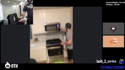 Mizkif almost burns his house down