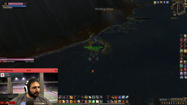 Esfand turns the lights off