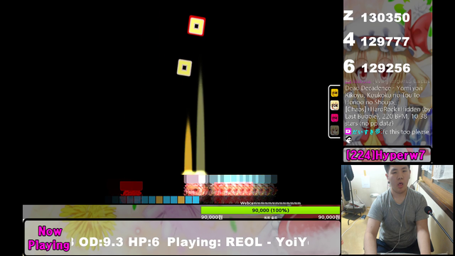 osu! player chokes last note and uh........ read the flair