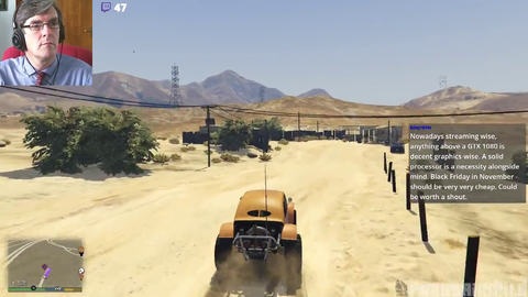 Scottish streamer encounters a hot woman in GTA