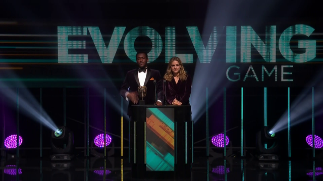 Presenter's joke(?) flops at the Game BAFTAs