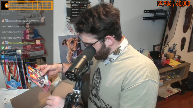 someone sent HasanAbi a box of hentai