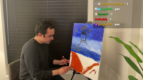 Squeex mutes mic during stream. Closed Captions leaks