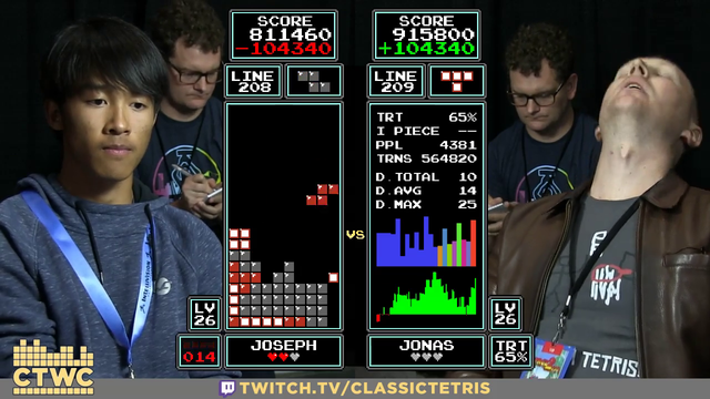 16 year old against 7 year Tetris champion