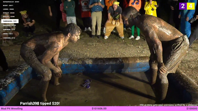 Mizkif showing his favourite position
