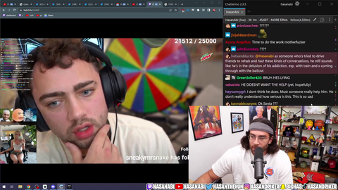 sliker shows he's taking things seriously after hasan's advice
