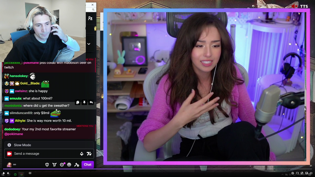 xQc claps back at poki
