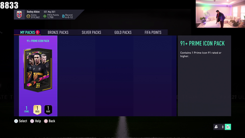 Nick get's the card of a lifetime!