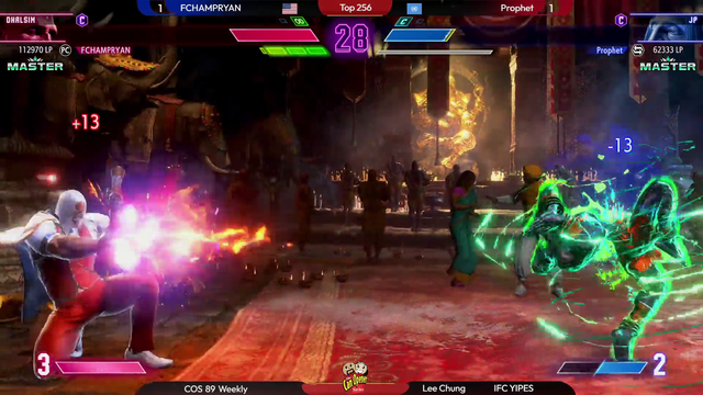 Player drops winning combo during set point