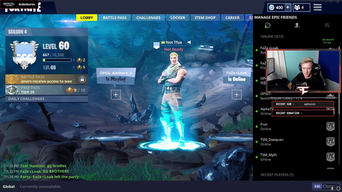 Tfue's dad celebrates his son's 4th time winning Fortnite Friday