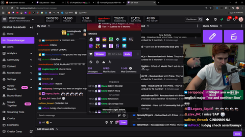Chinna gets caught in luds chat