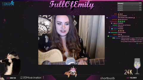 The Winner of Twitch Got Talent Sings Country Roads KKona