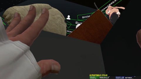Aleks is too immersed in VR