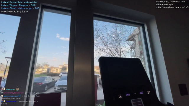 ExtraEmily uses a treadmill.