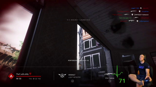 Toe getting a 16 person bomb kill