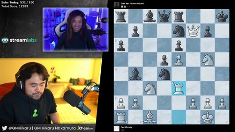 Hikaru surprised at how fast Poki finds the right moves