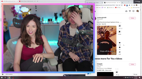Poki watches one of xQc's favorite TikToks