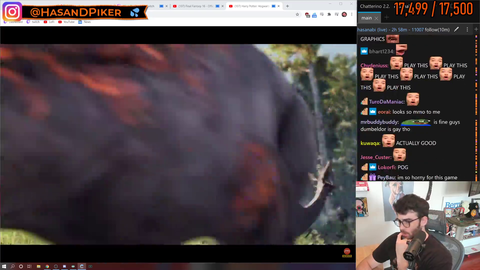 Hasan is excited for the new HP game
