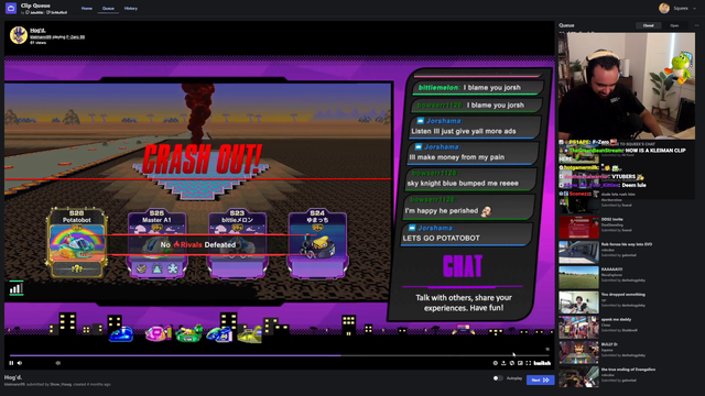 Raiders join in on a squeex stream for the first time.