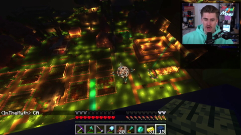 Big Explosion on the OTV Minecraft Server