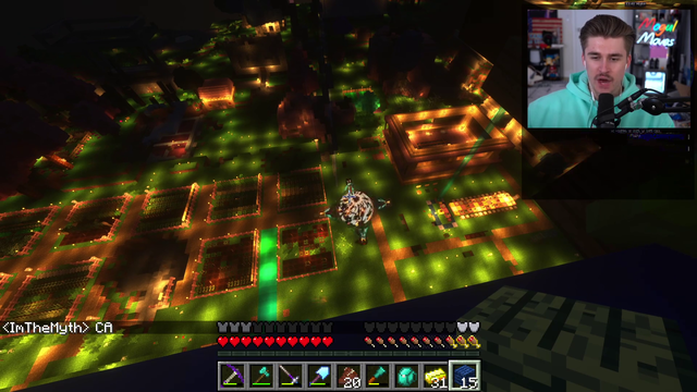 Big Explosion on the OTV Minecraft Server