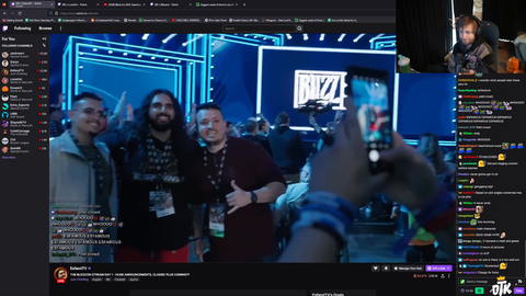 Manliest Blizzcon handshake