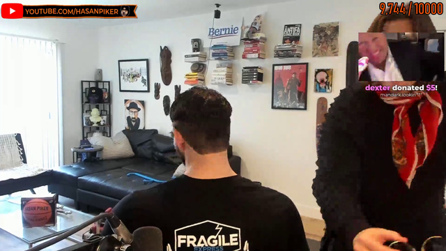 Hasan shows chat his second face
