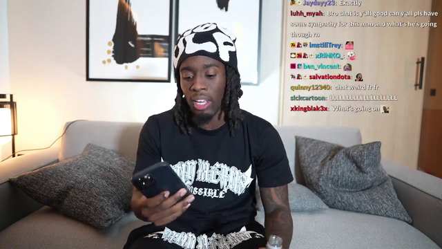Kai thinks that hes taking all the Heat because "she went to the internet first"