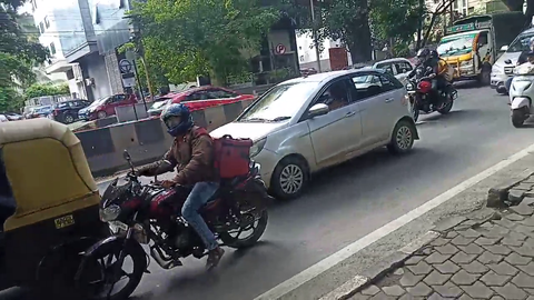 Typical day in India