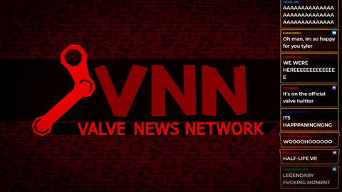 Tyler's (Valve News Network) reaction to Half Life VR finally being announced on stream