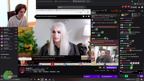 xQc short circuits Hasan