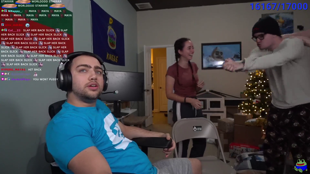 Maya slaps the shit out of crazyslick