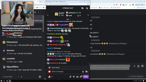 Poki reveals ex-editor had to be fired for weeks late videos, due to their inappropriate addiction to her content...