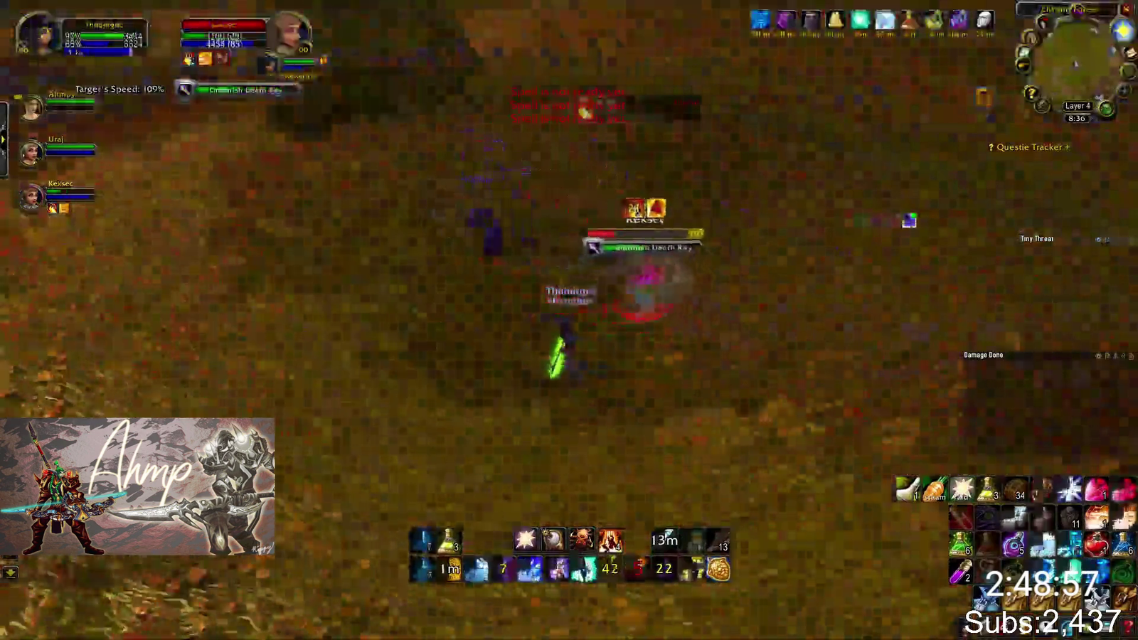 Mitch Jones Griefing His Own Guild in Hardcore