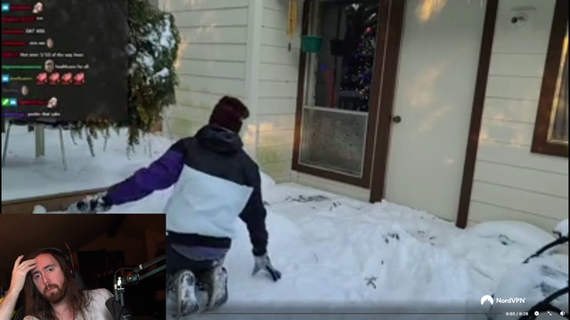 Asmongold's house has no heating