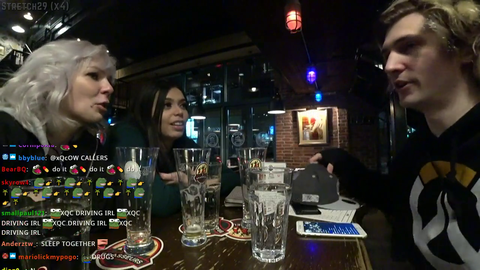 XQC get's streamsniped doing IRL