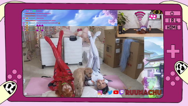 asuka's sh***ty workout