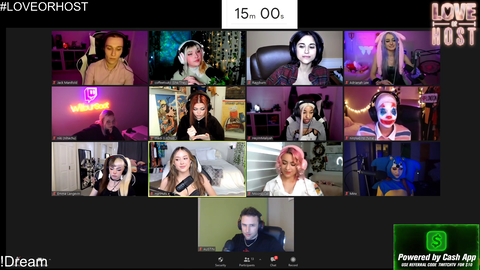 Hasan wins love and host.. wasn't even playing