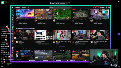 Twitch solution to hottub stream: We have a "not interested" button. LMFAO