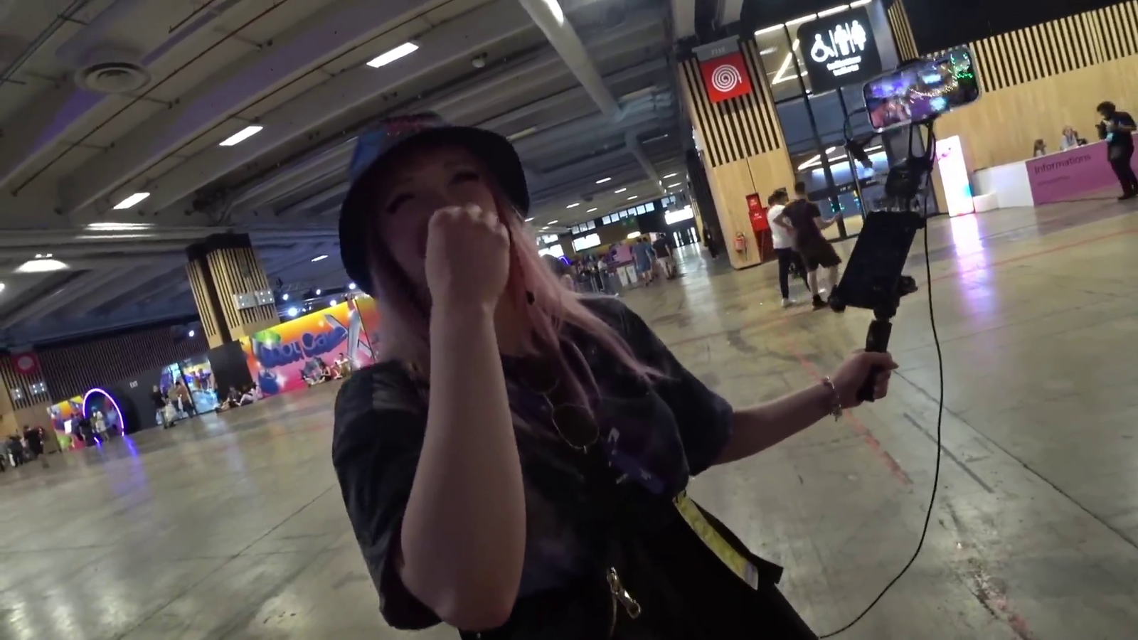 Ancient StockyGuy mistakenly saying that he "got bricked up" to a random female streamer from Germany after she used her German