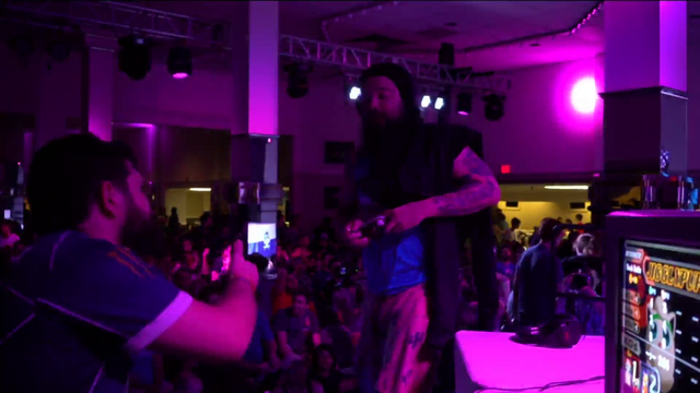 A crab was thrown at the winner of the smash tournament.