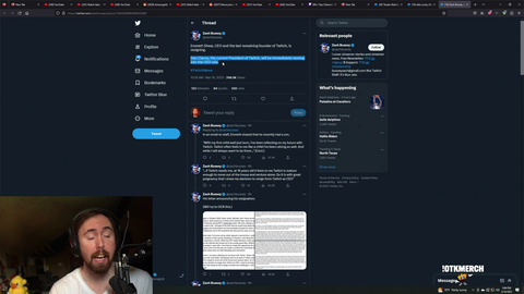 New Twitch CEO, Dan Clancy had dinner with OTK, might go on Asmongold's stream as well