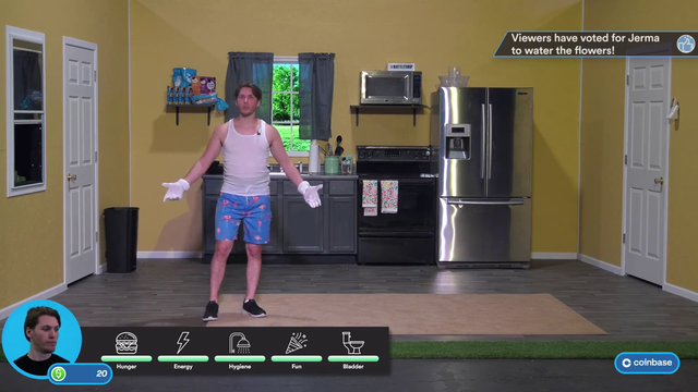 Finally some content on Jerma's doll house stream