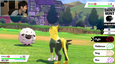 DisguisedToast Finds Shiny Wooloo After 6 Hour Stream