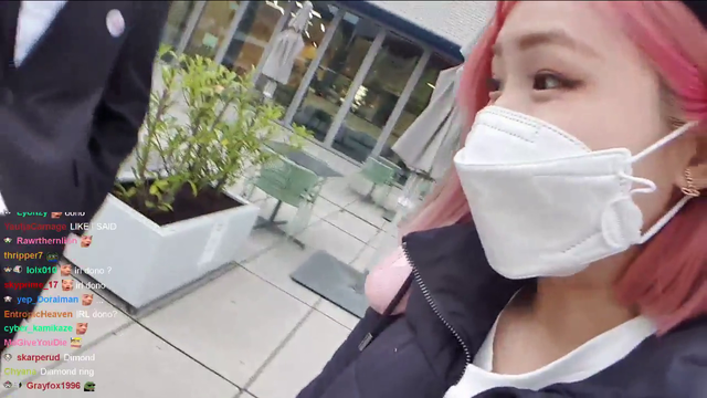 Hachu Gets an IRL Dono