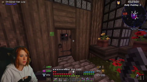 first time peeking into the nether
