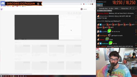 Hasan fucking loses it