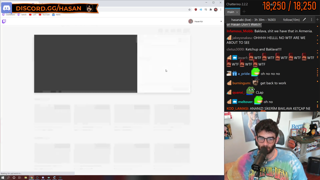 Hasan fucking loses it