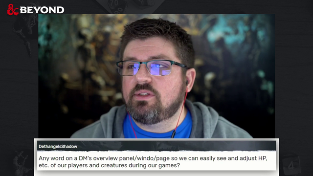 Dev goes to show a feature on the website