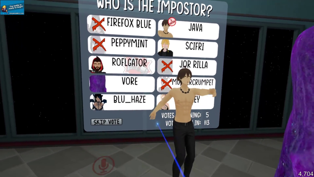 Java gets voted out